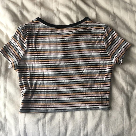 Romwe cropped striped top - Picture 3 of 3